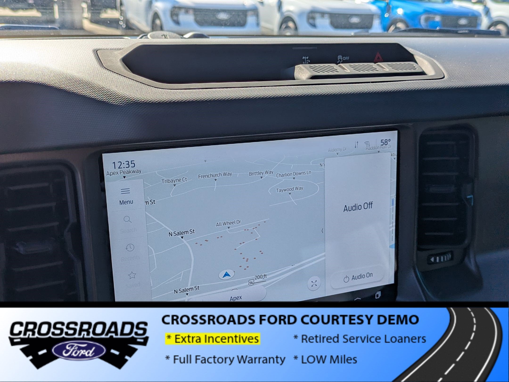 2025 Ford Bronco Big Bend - Crossroads Courtesy Demo