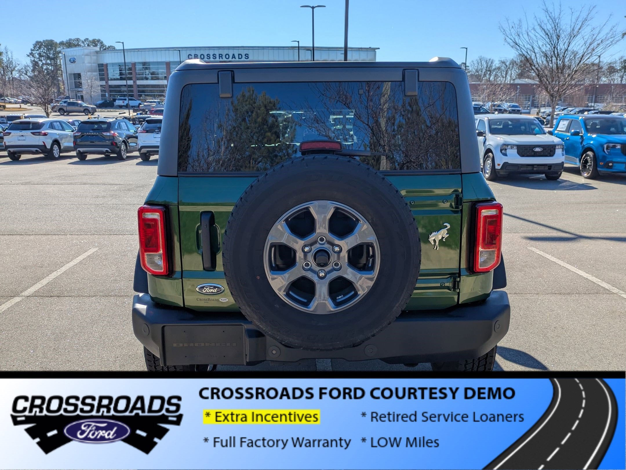 2025 Ford Bronco Big Bend - Crossroads Courtesy Demo