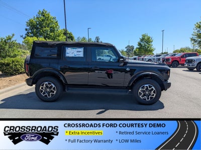 2025 Ford Bronco Outer Banks - Crossroads Courtesy Demo