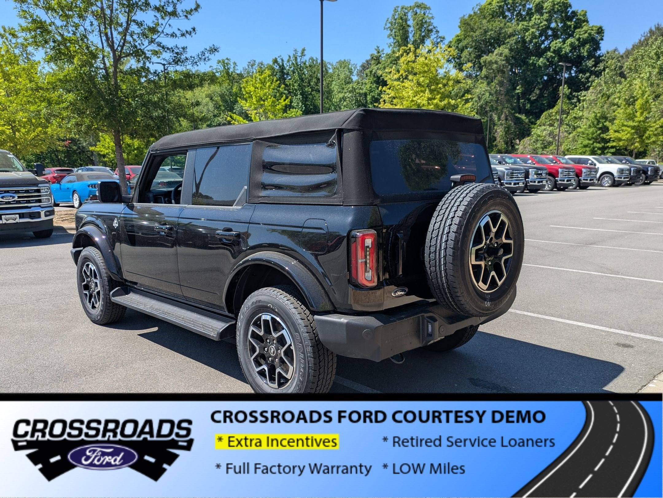 2025 Ford Bronco Outer Banks - Crossroads Courtesy Demo