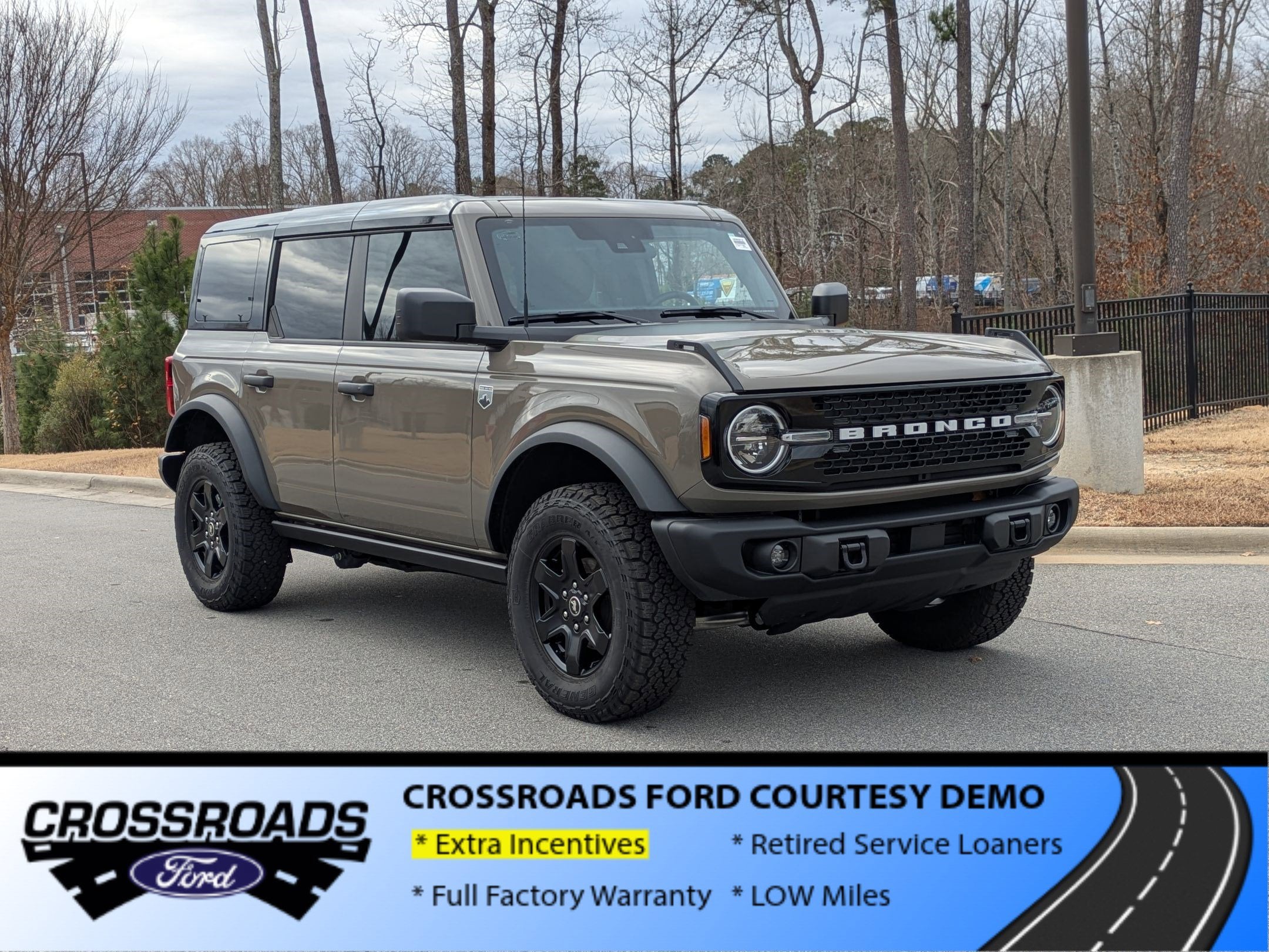 2025 Ford Bronco Big Bend - Crossroads Courtesy Demo
