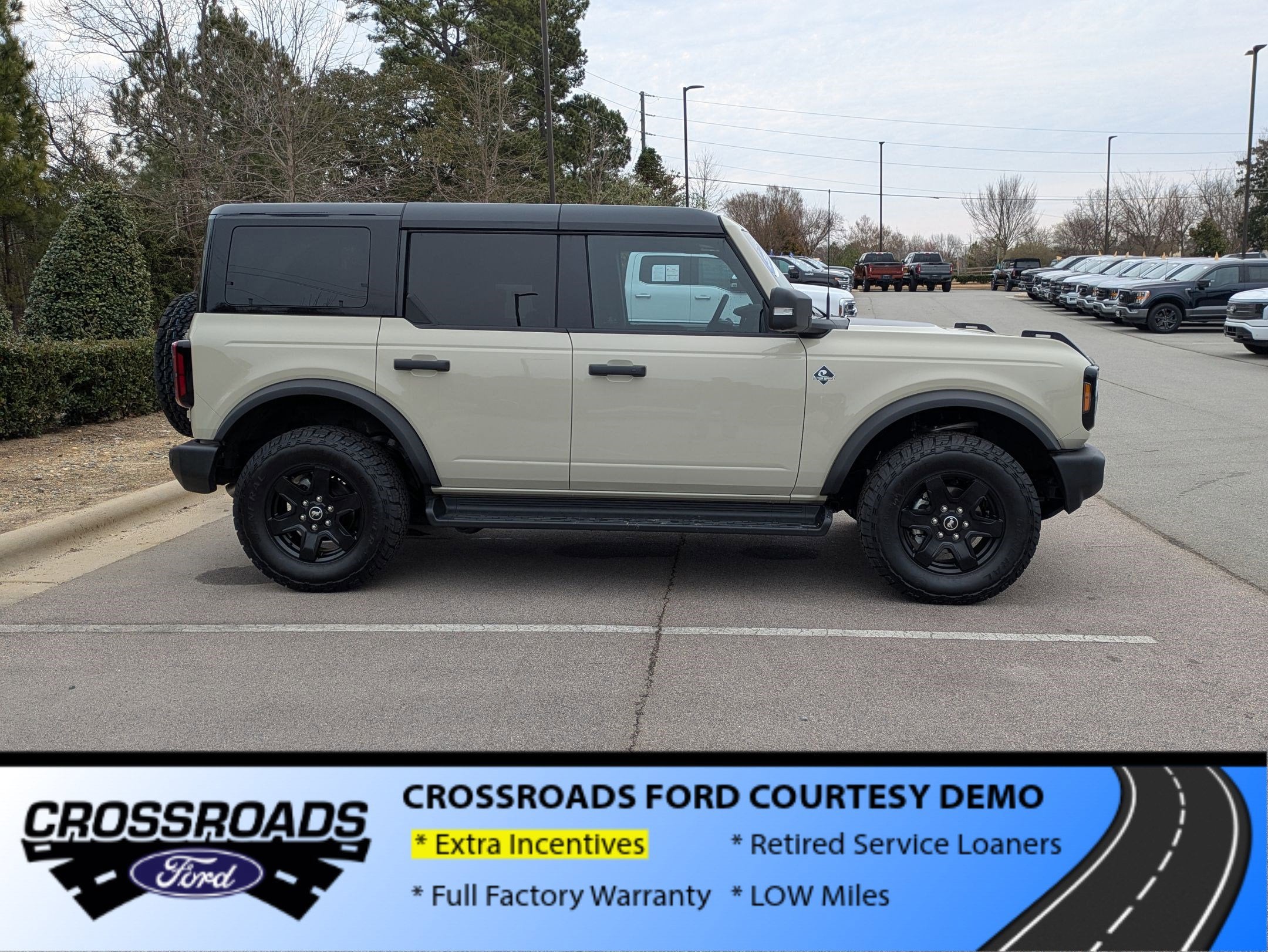 2025 Ford Bronco Outer Banks - Crossroads Courtesy Demo