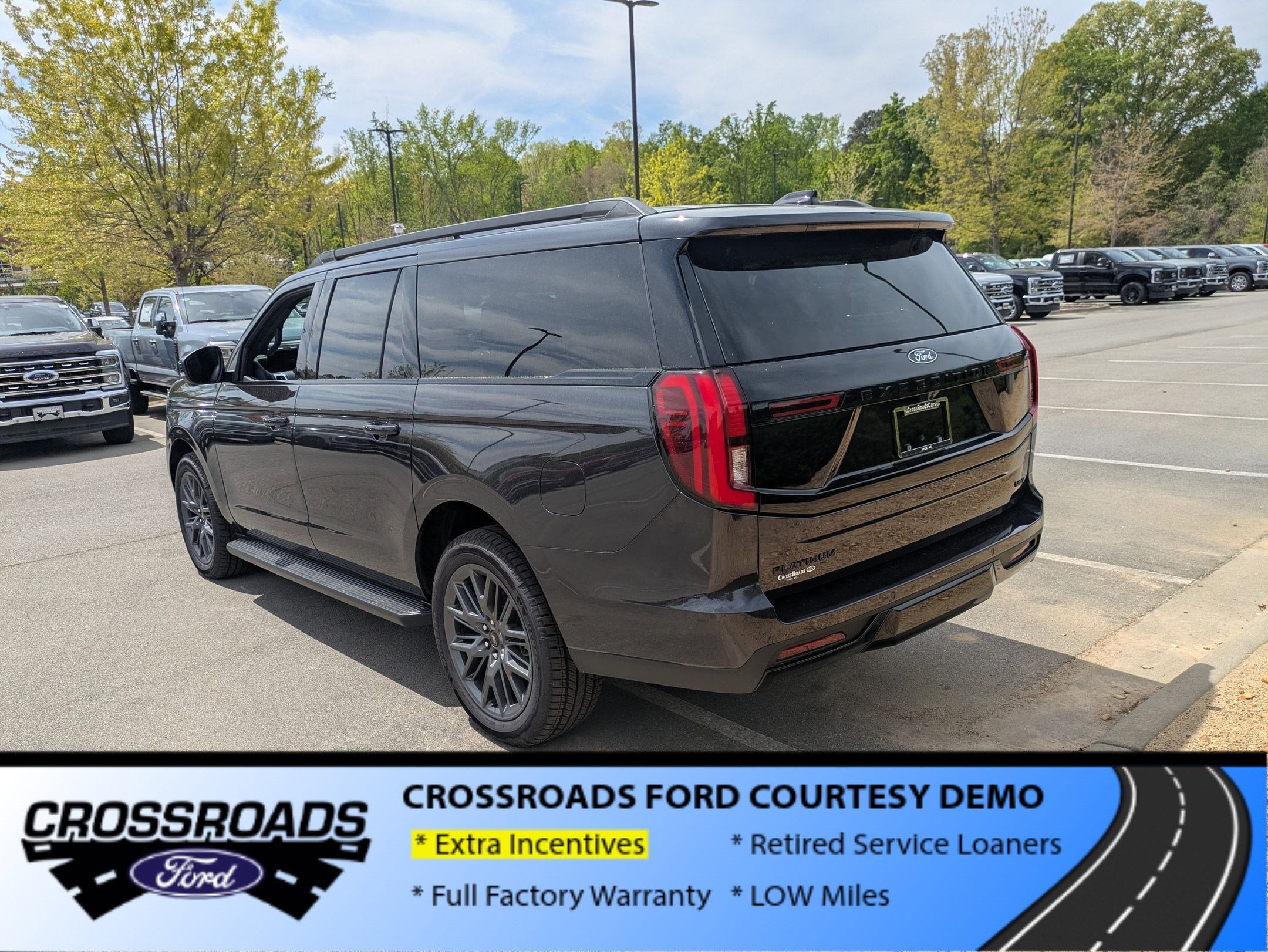 2026 Ford Expedition Max Platinum - Crossroads Courtesy Demo