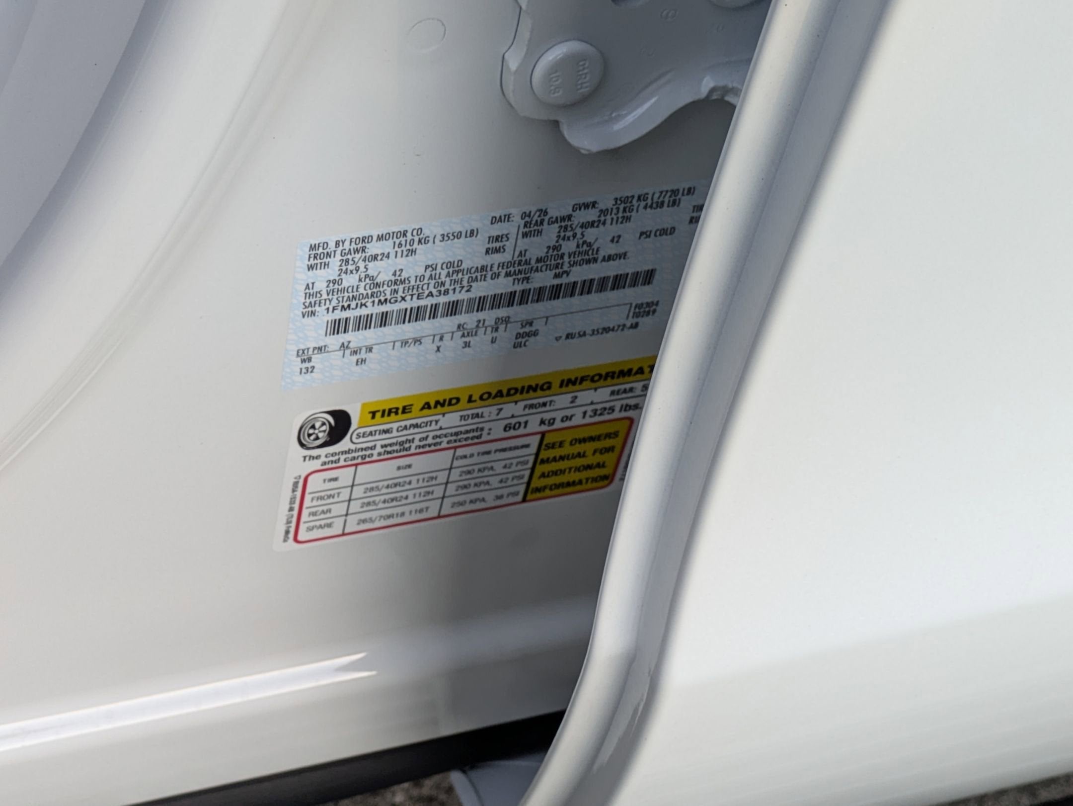 2026 Ford Expedition Max Platinum