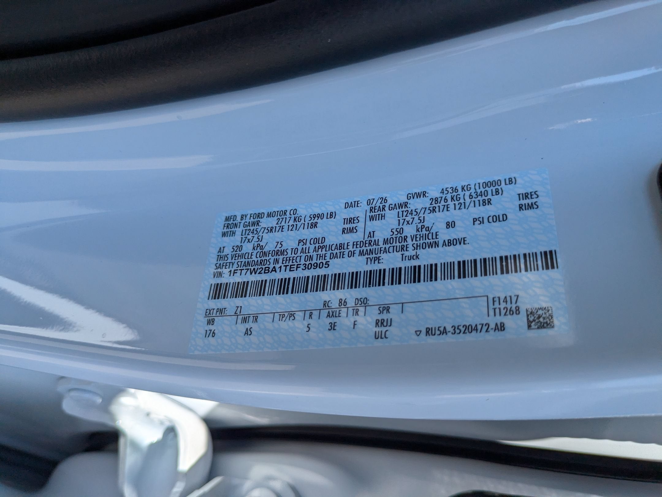 2026 Ford Super Duty F-250 SRW XL