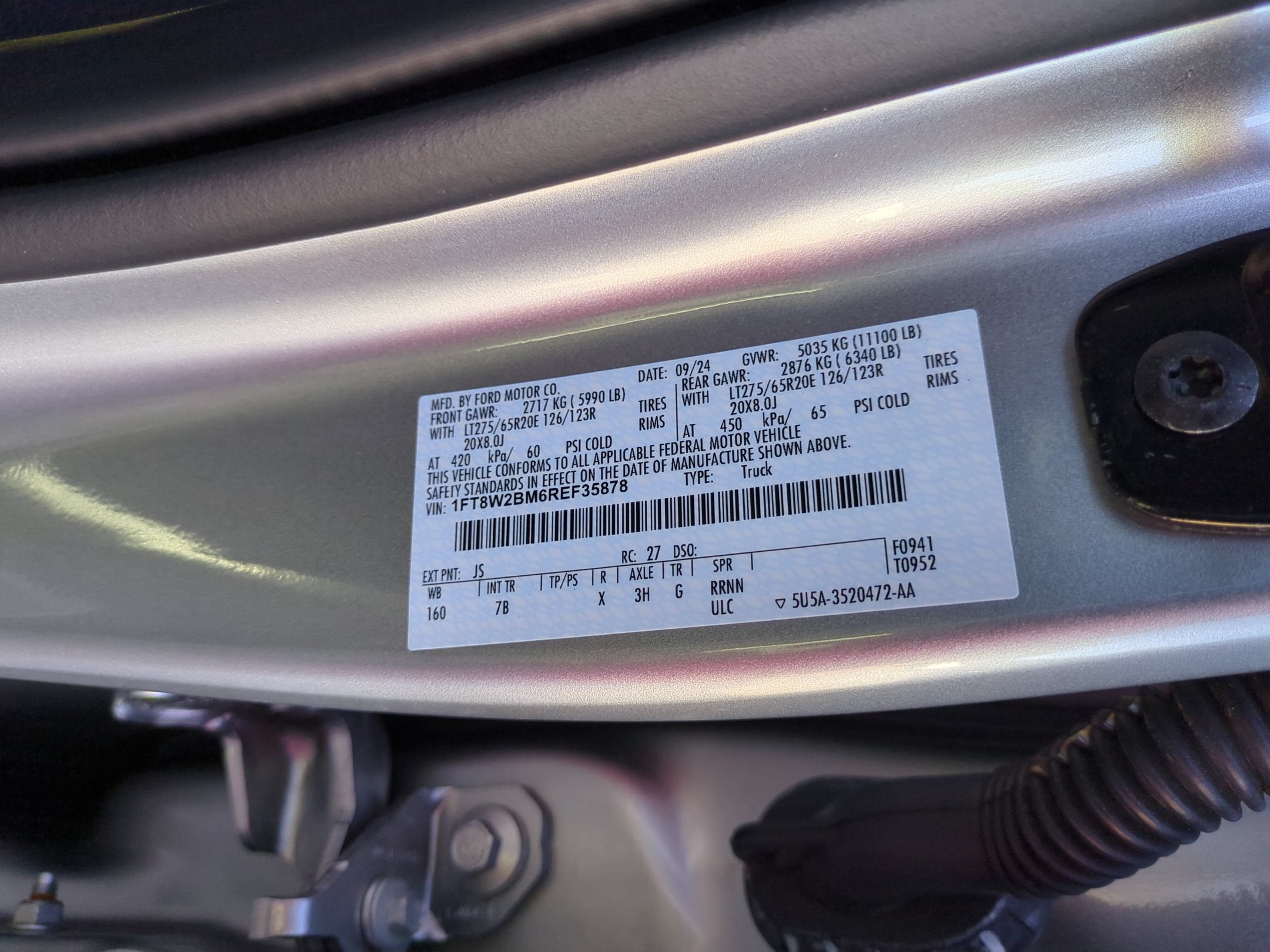 2024 Ford Super Duty F-250 SRW Platinum
