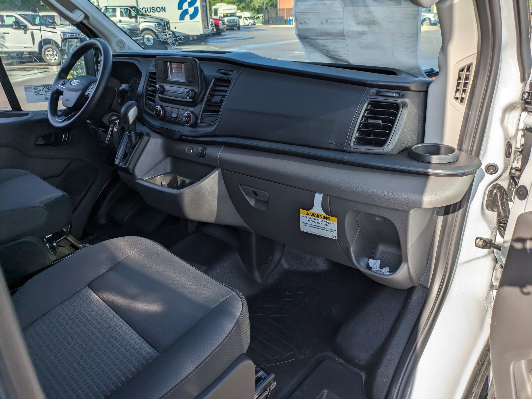 2025 Ford Transit Cargo Van T-250 RACKS AND BINS