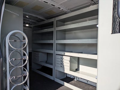 2025 Ford Transit Cargo Van T-250 RACKS AND BINS