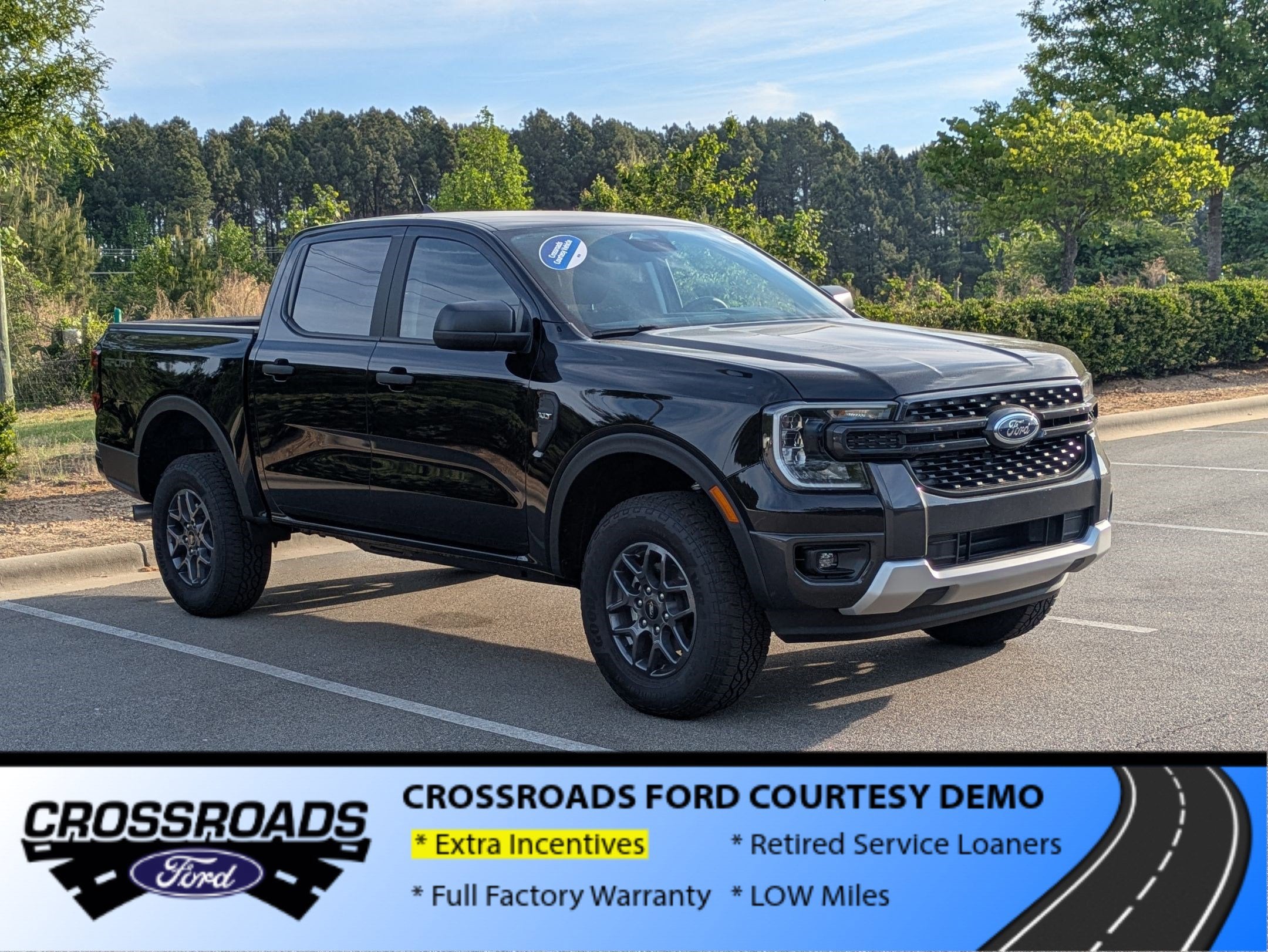 2025 Ford Ranger XLT - Crossroads Courtesy Demo