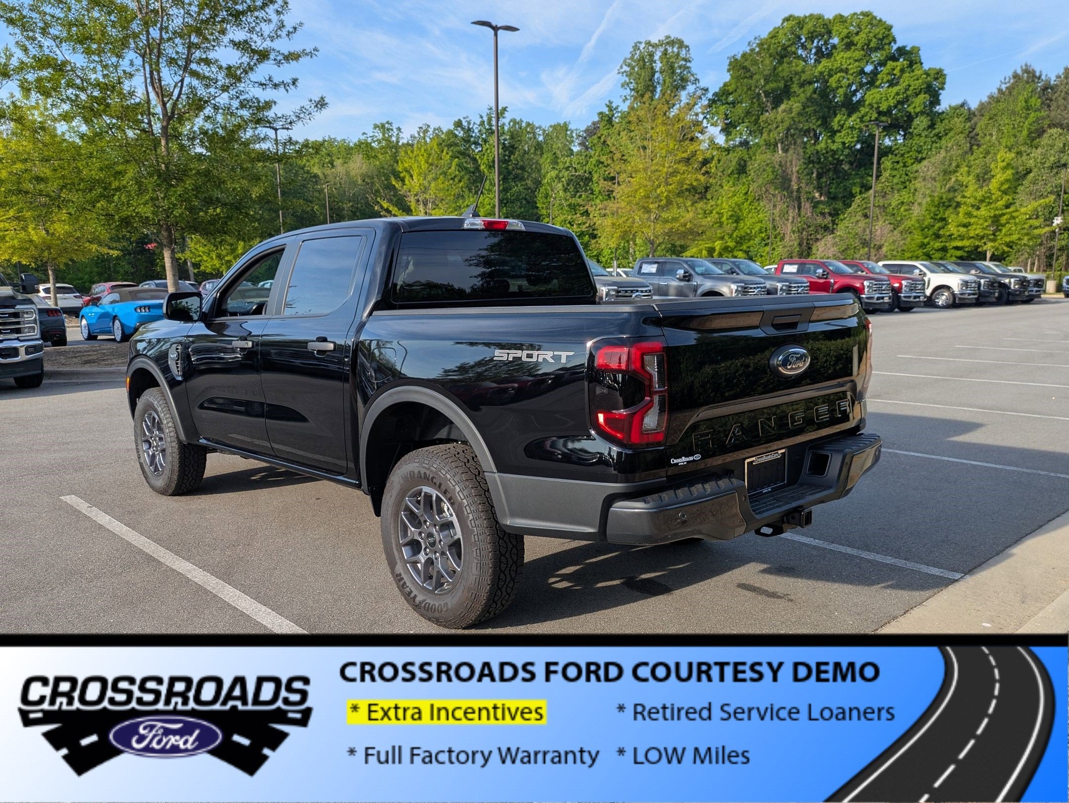 2025 Ford Ranger XLT - Crossroads Courtesy Demo