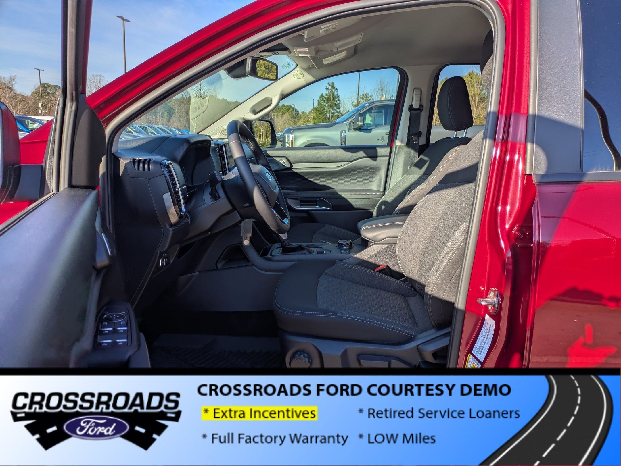 2025 Ford Ranger XLT - Crossroads Courtesy Demo