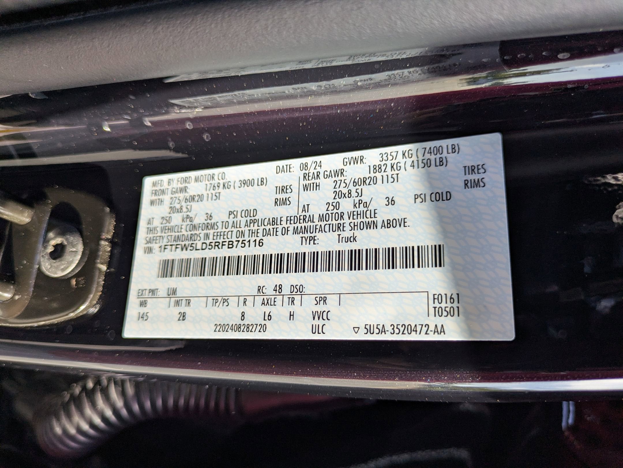 2024 Ford F-150 LARIAT