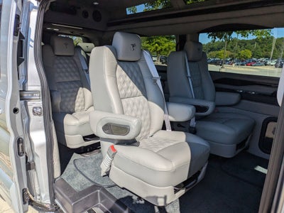 2025 Ford Transit Explorer Conversion 9 Passenger T-150 130" Low Rf 8670 GVWR AWD