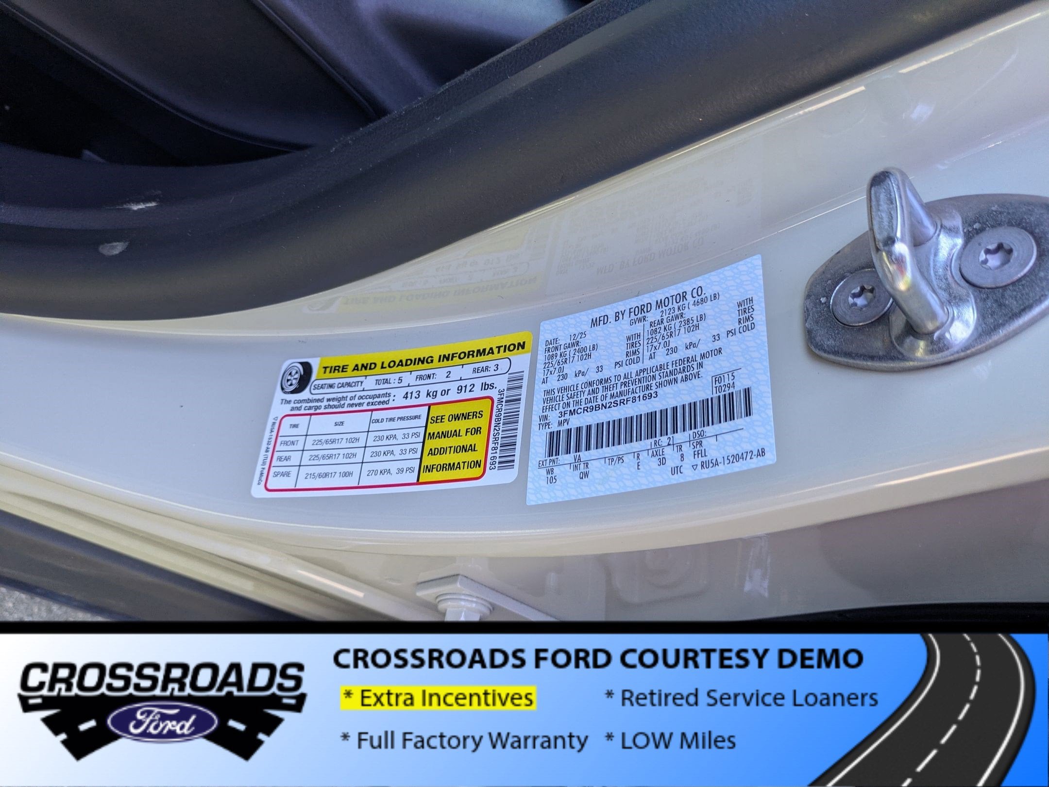 2025 Ford Bronco Sport Big Bend - Crossroads Courtesy Demo