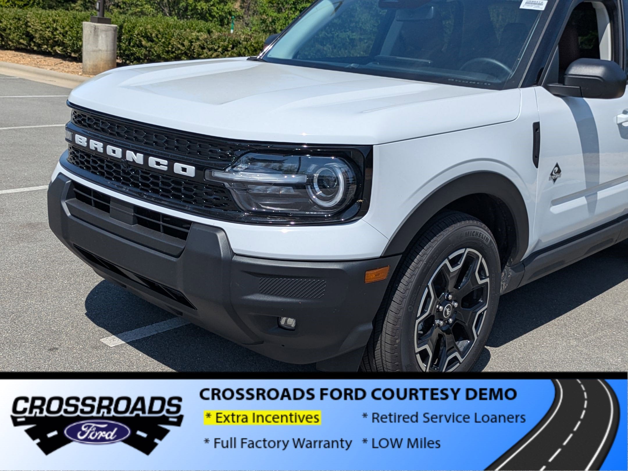 2025 Ford Bronco Sport Outer Banks - Crossroads Courtesy Demo