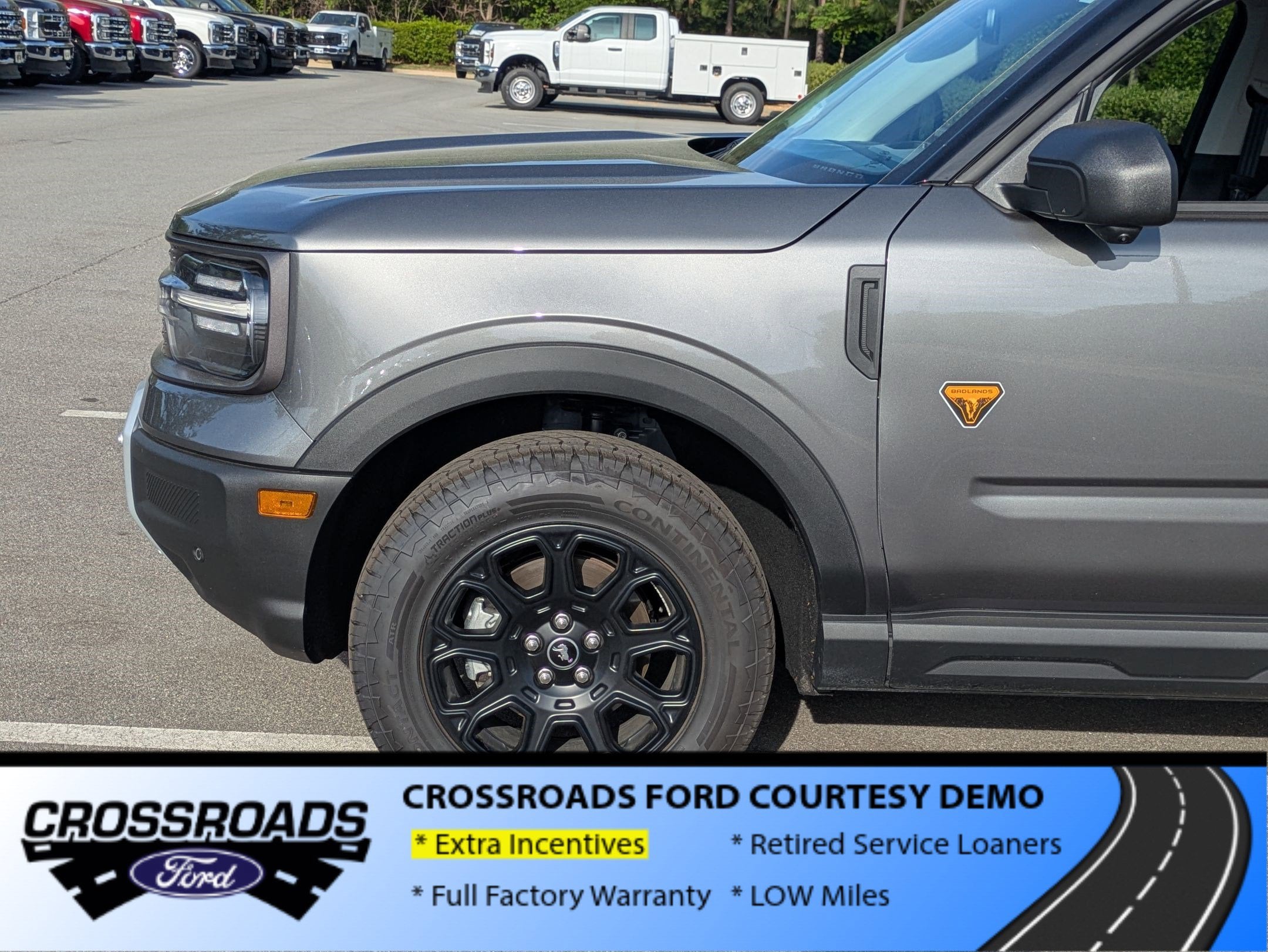 2025 Ford Bronco Sport Badlands - Crossroads Courtesy Demo