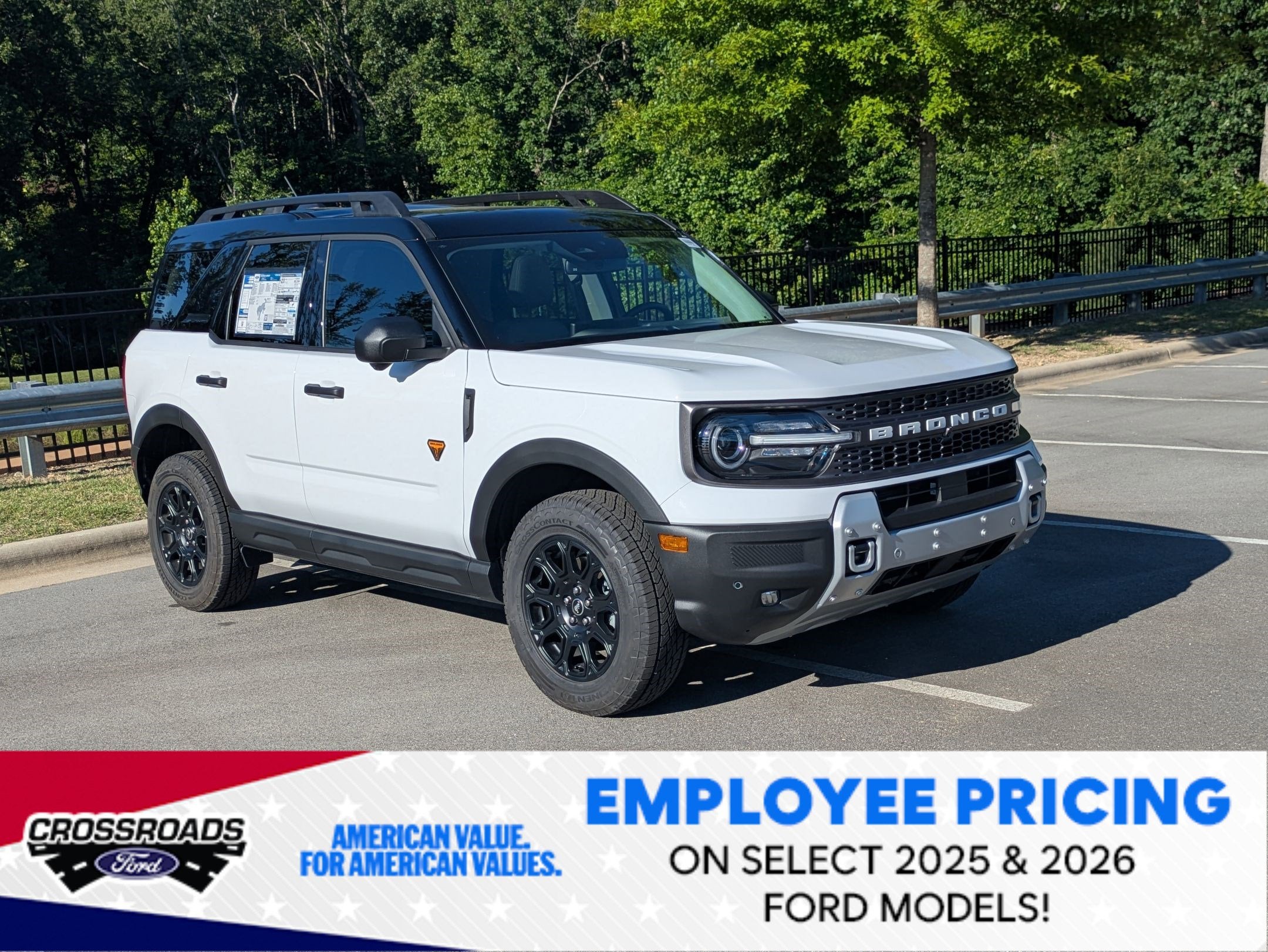 2026 Ford Bronco Sport Badlands - Crossroads Courtesy Demo