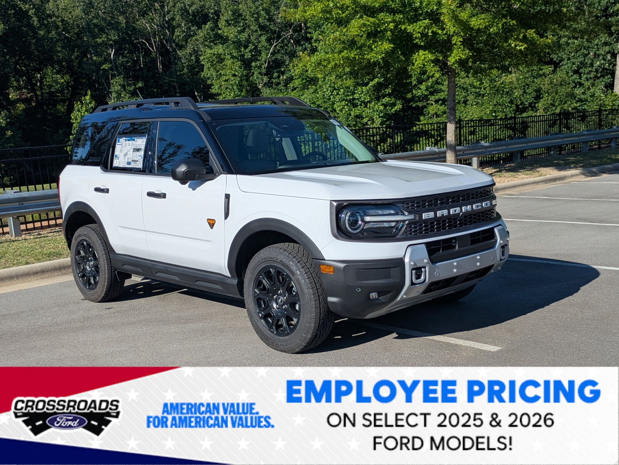 2026 Ford Bronco Sport Badlands - Crossroads Courtesy Demo