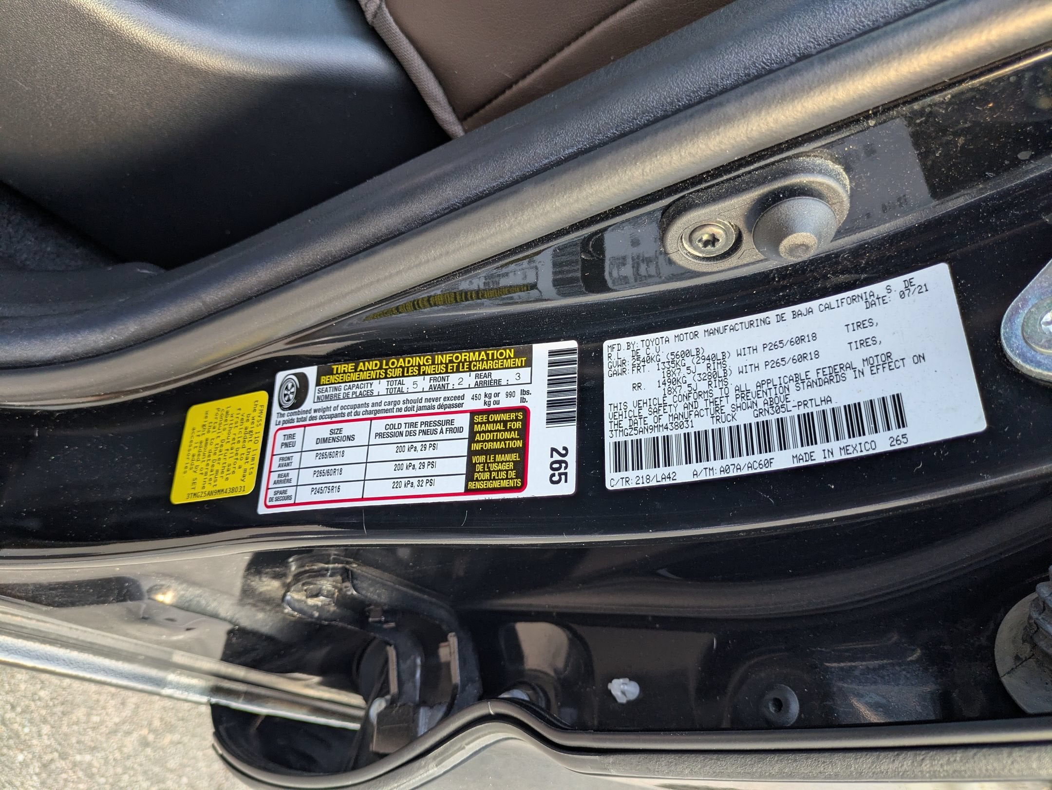 2021 Toyota Tacoma 4WD Limited