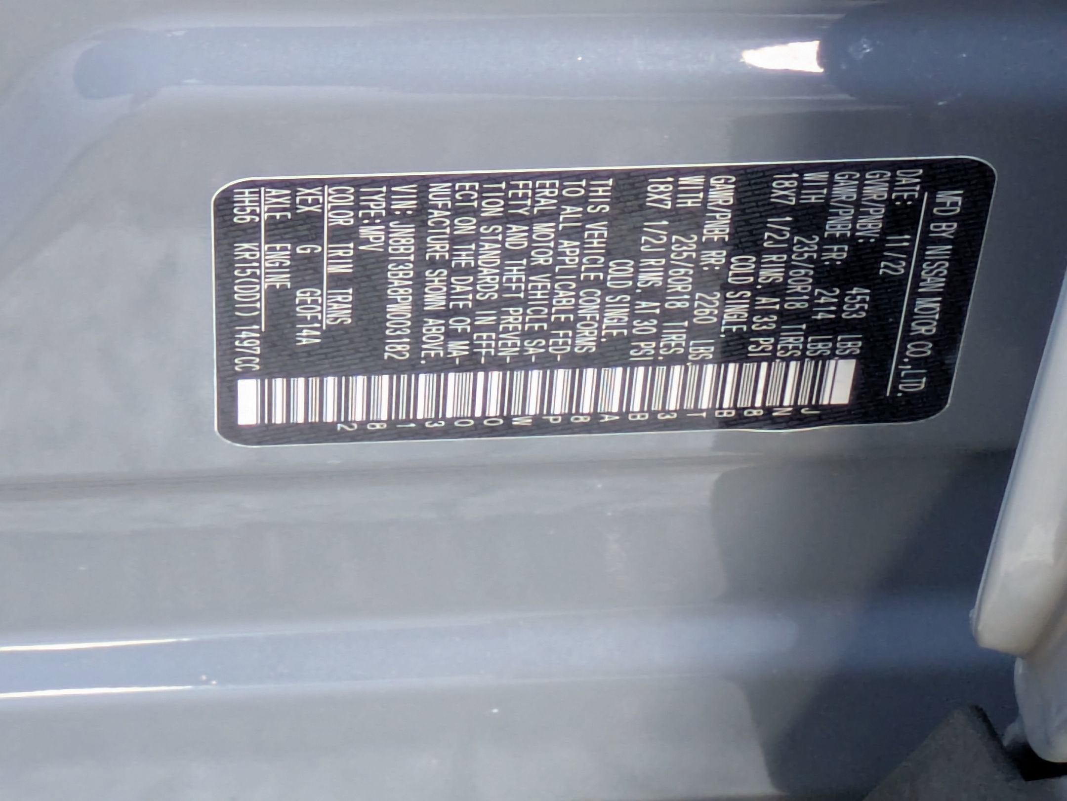 2023 Nissan Rogue SV