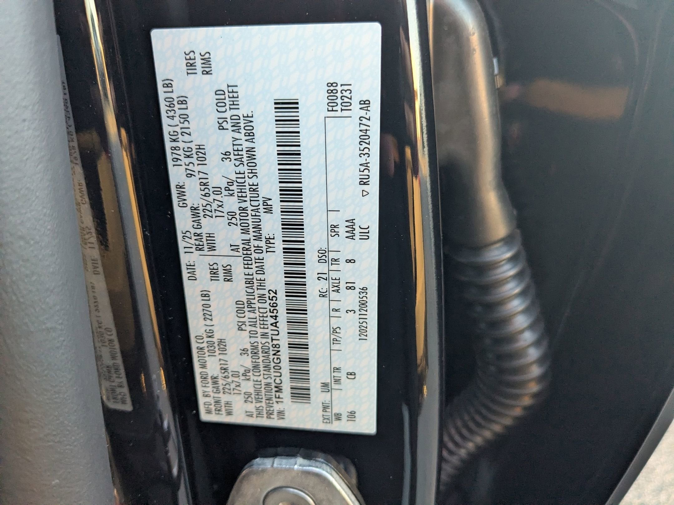 2026 Ford Escape Active