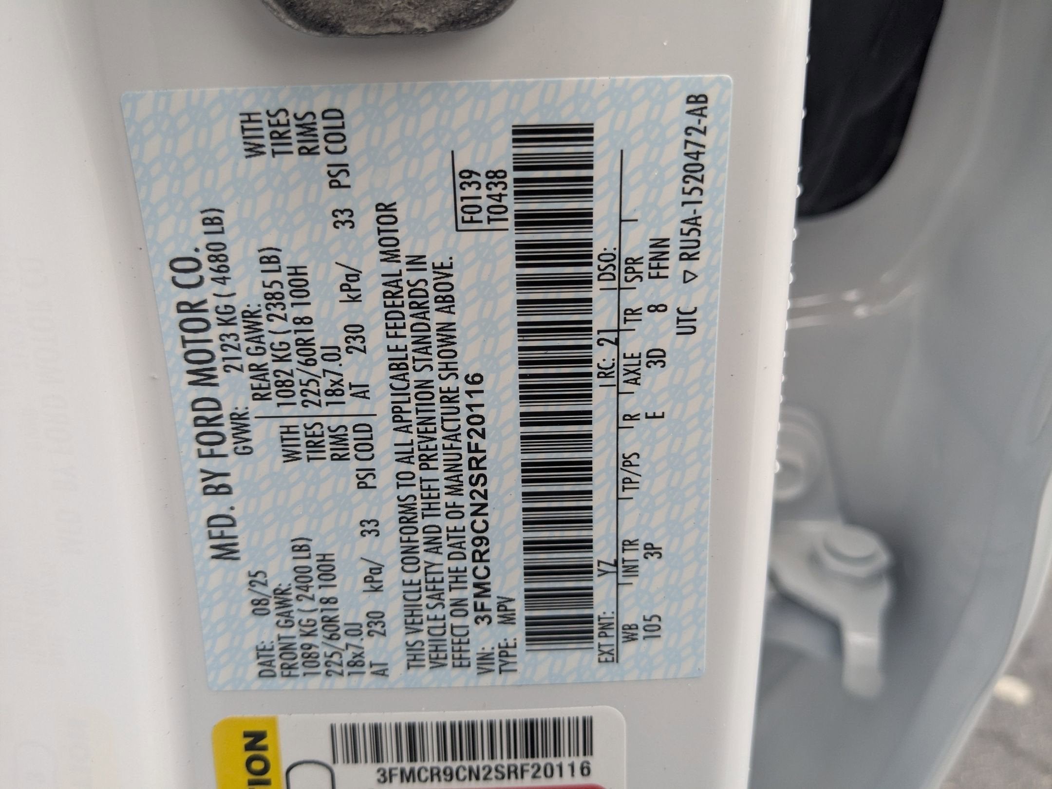 2025 Ford Bronco Sport Outer Banks