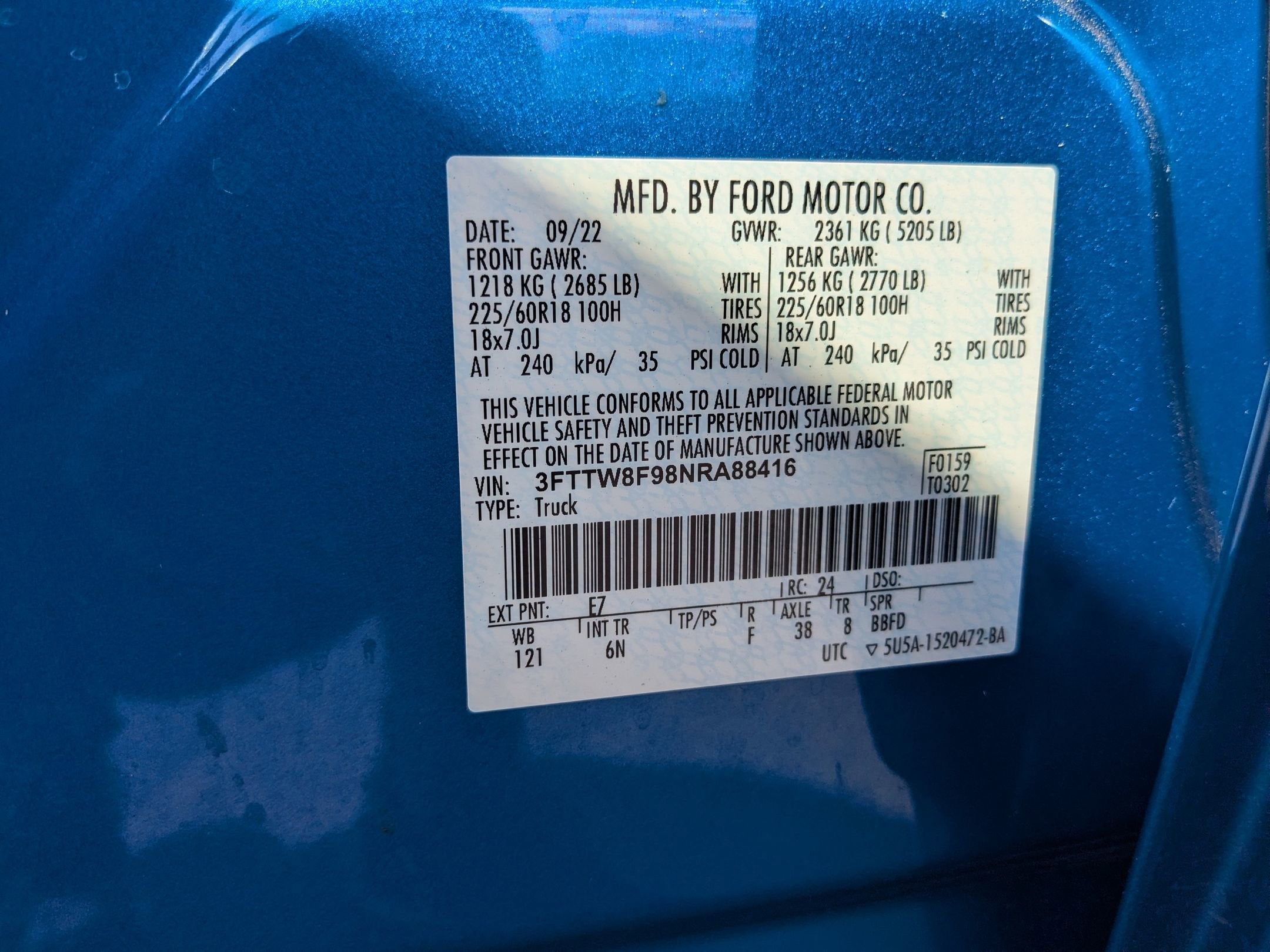 2022 Ford Maverick LARIAT