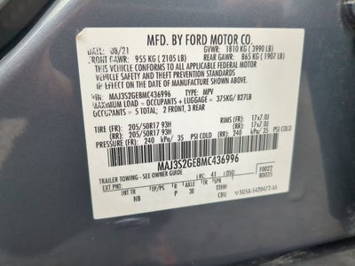 2021 Ford EcoSport SE