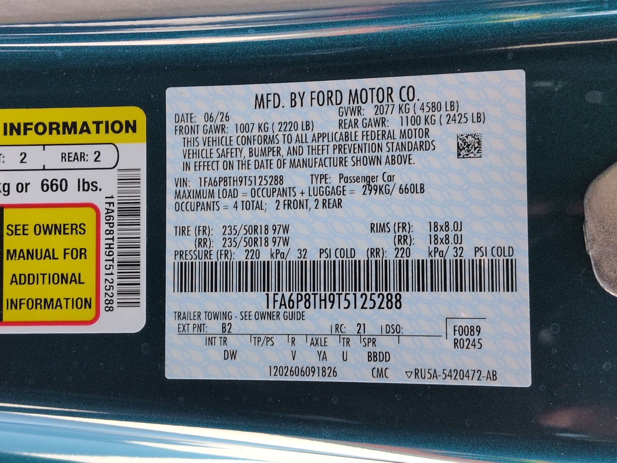 2026 Ford Mustang EcoBoost