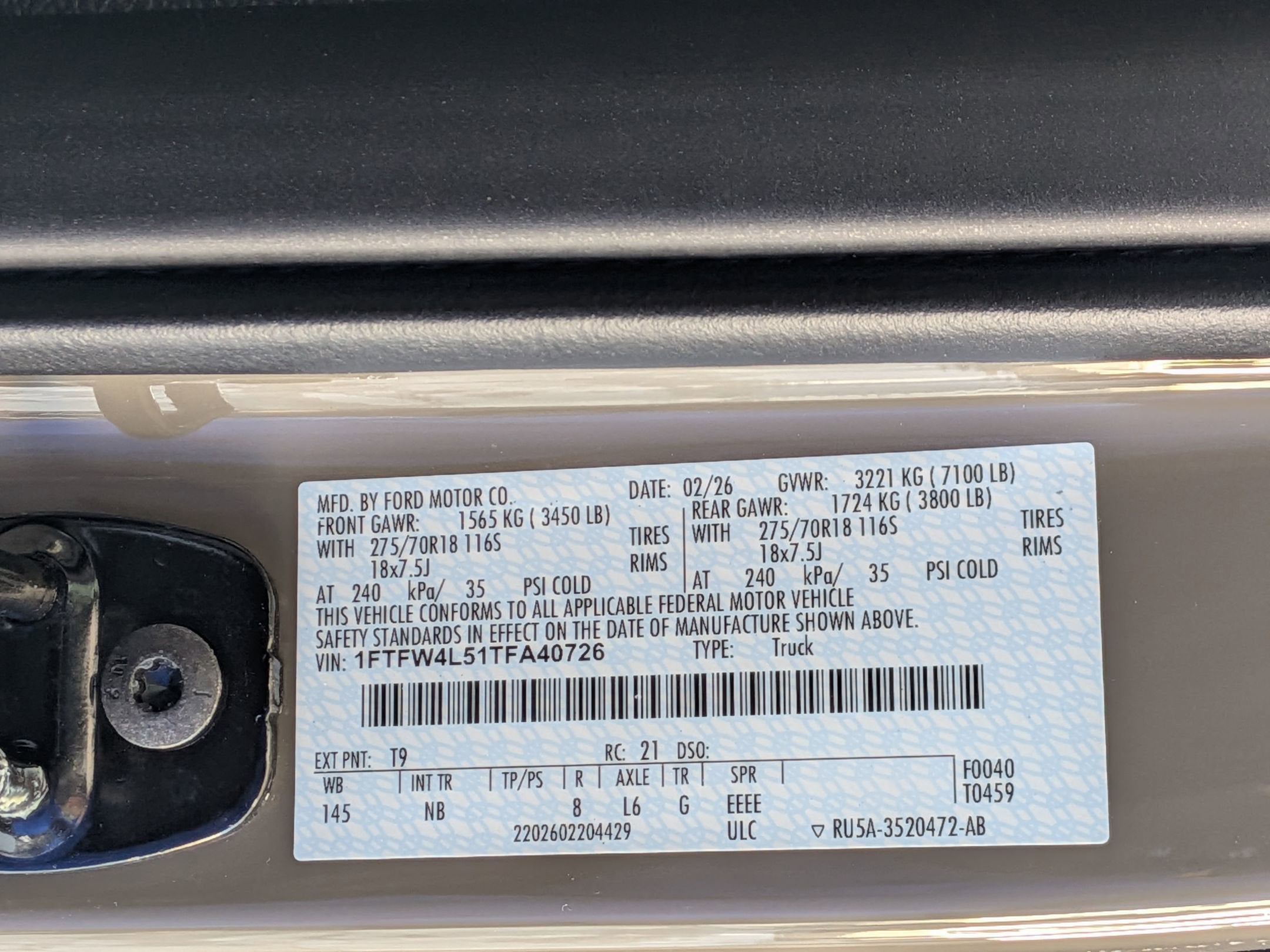 2026 Ford F-150 Tremor