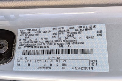 2025 Ford F-150 LARIAT