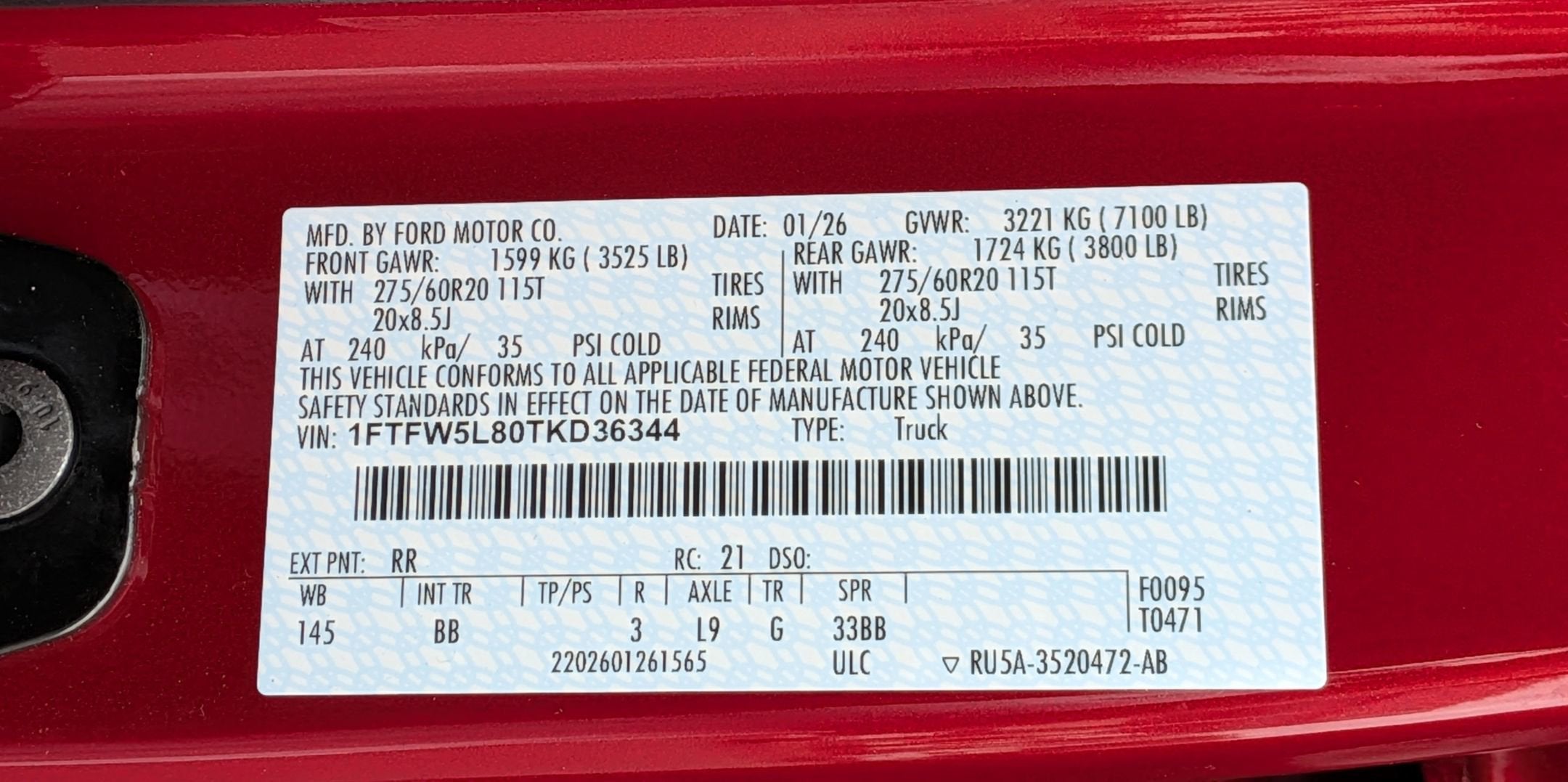 2026 Ford F-150 LARIAT