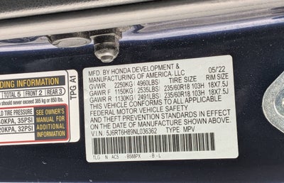 2022 Honda CR-V Hybrid EX-L