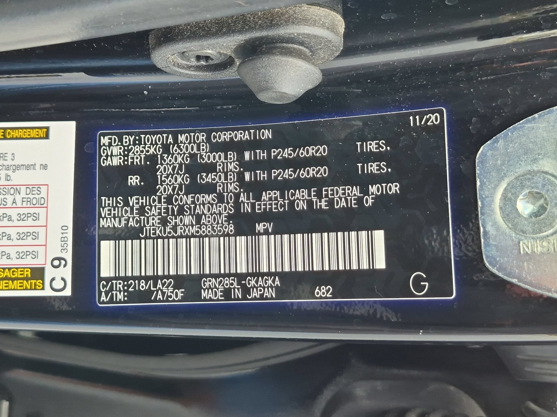 2021 Toyota 4Runner Limited