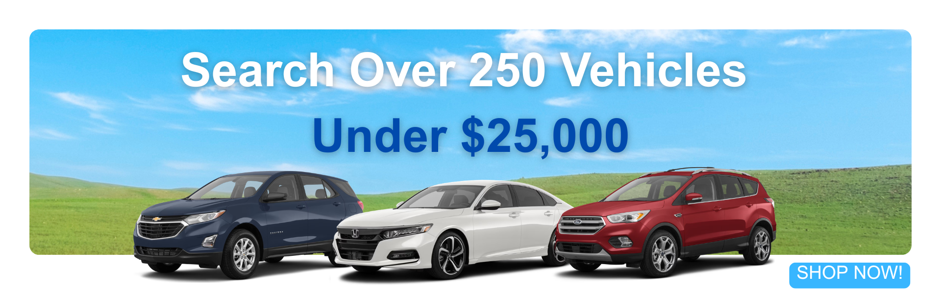 Vehicles Under $25,000
