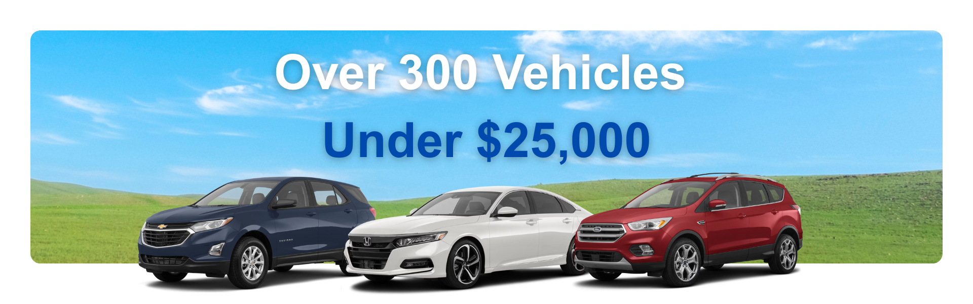 Vehicles Under $25,000
