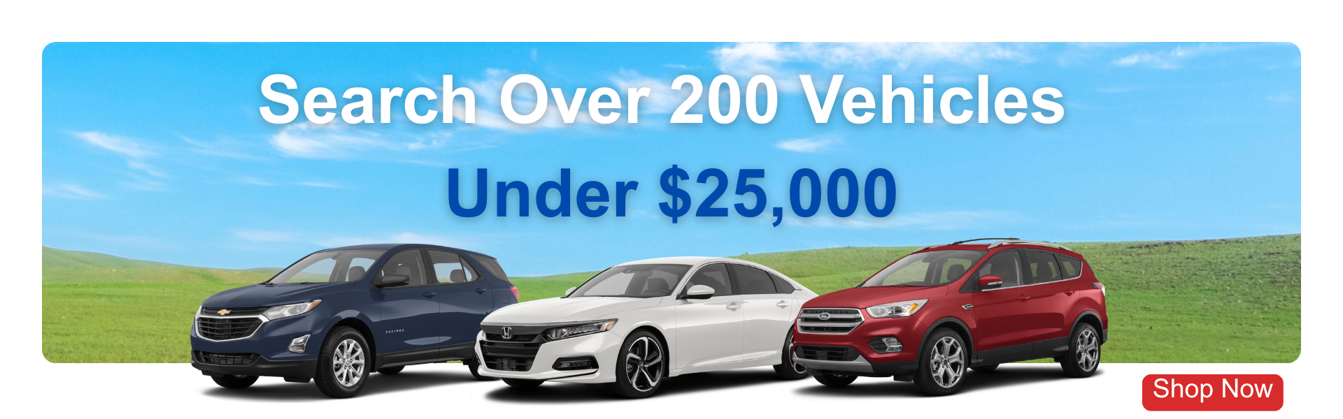 Vehicles Under $25,000